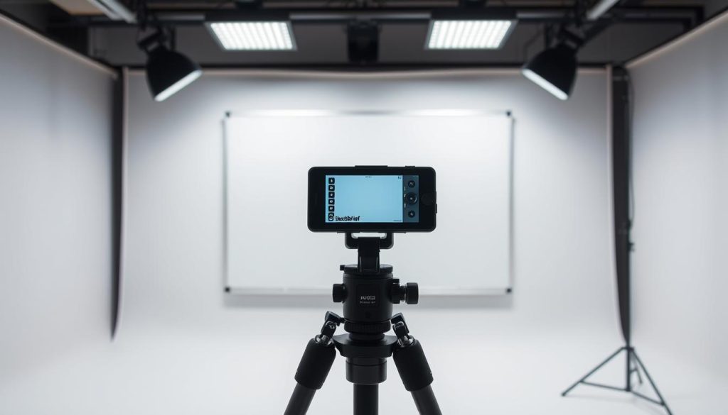 capture setup for clear screen image