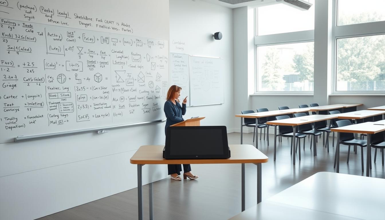 digitising classroom whiteboard notes