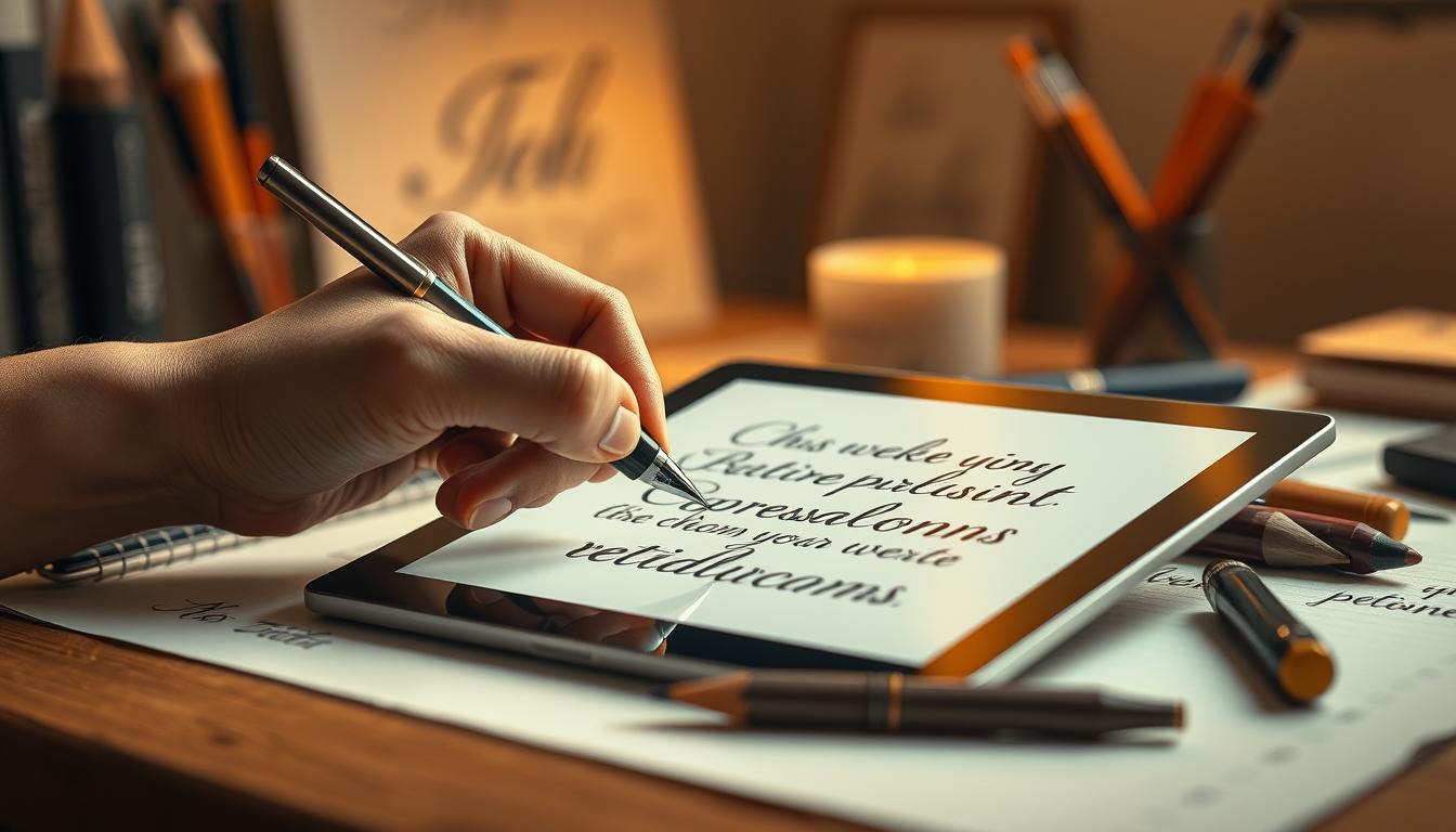 handwriting to digital conversion