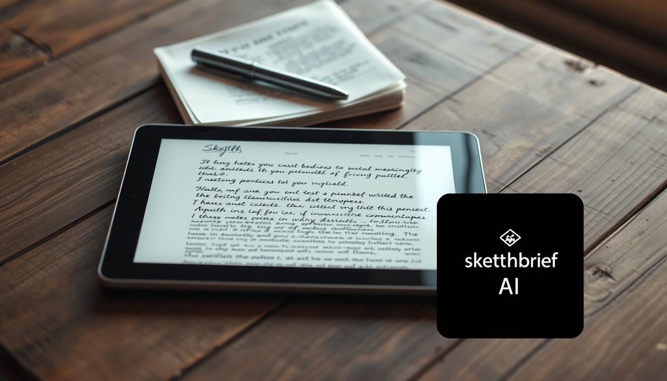 handwritten meeting notes to digital