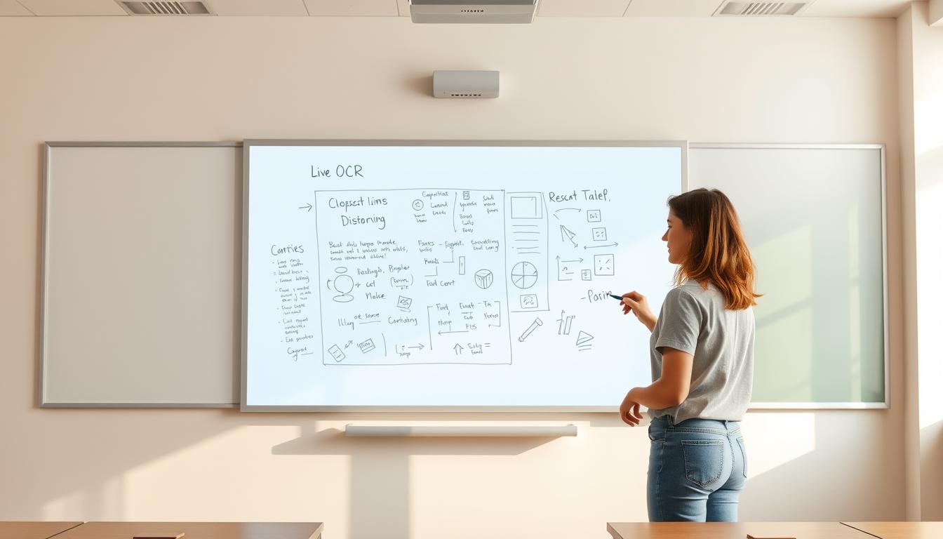 interactive whiteboard OCR for teachers